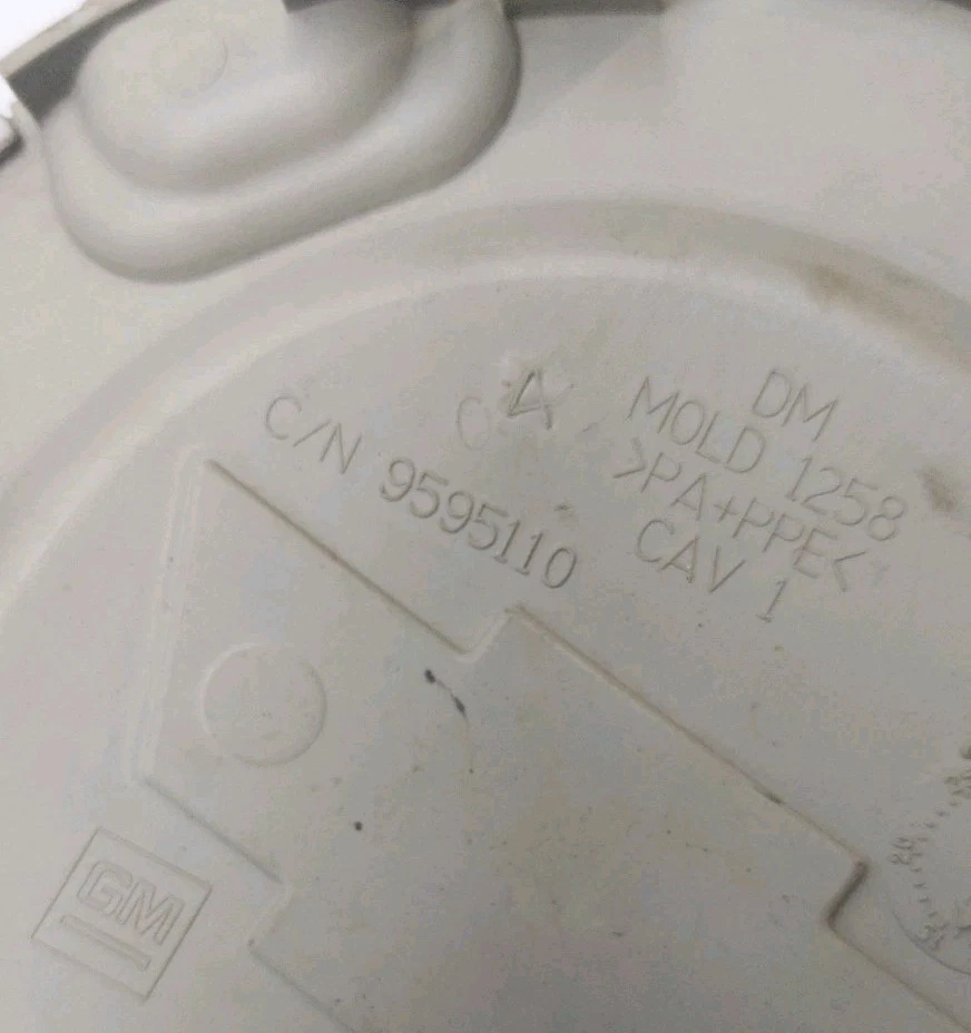  Chevrolet Trailblazer 2004 tapacubos centrales mecanizados juego de 4 #9595110 Foto 3 de 4