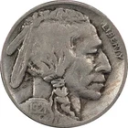1921-S Fine F Details Buffalo Nickel, Semi-Key Date, Starting at 99c No Reserve!