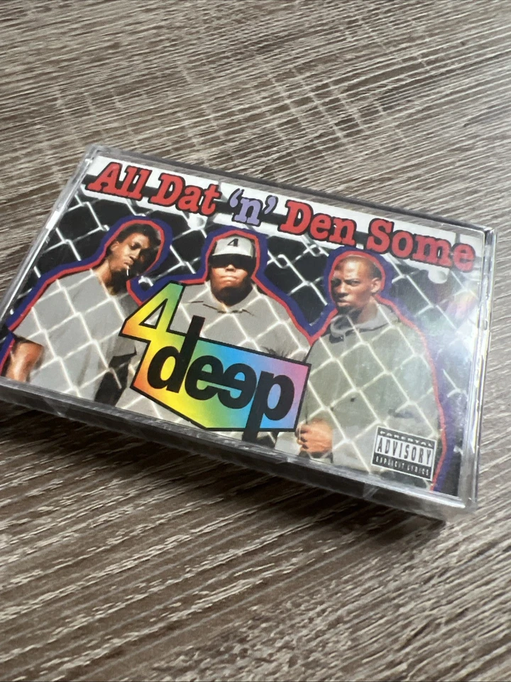 4 Deep / All Dat ‘ N Den Some Sealed OG Cassette + single Bwttaway/b I Getz ILL - Image 2 of 4