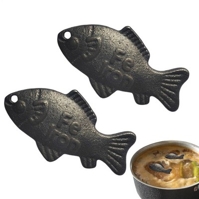Lucky Fish Iron Natural Source Of Iron Fish Reusable Effective 2 Great Gift