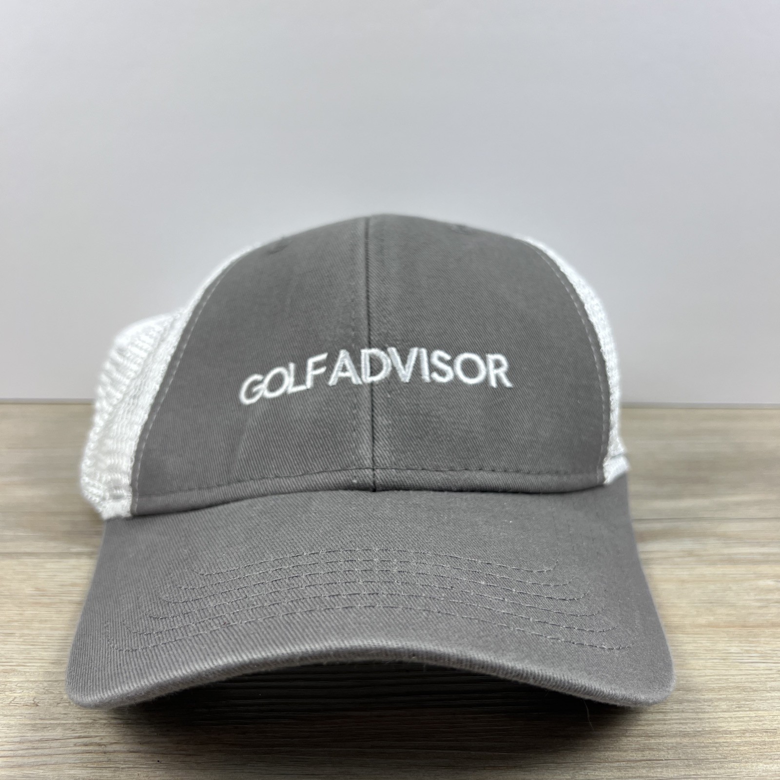 Golf Advisor Hat Adjustable Hat Gray Adjustable H… - image 1