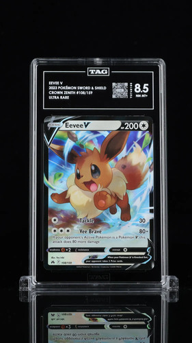 Eevee V graded TAG 8.5 for sale on eBay