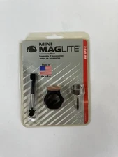Maglite Mini 2 Cell AA Flashlight Accessory Pack w/Three Lens LR06 NEW -- SEALED