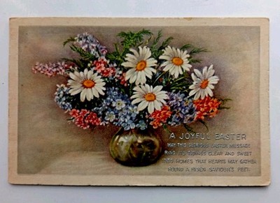 Alte Postkarte - Ein freudiges Ostern 1939