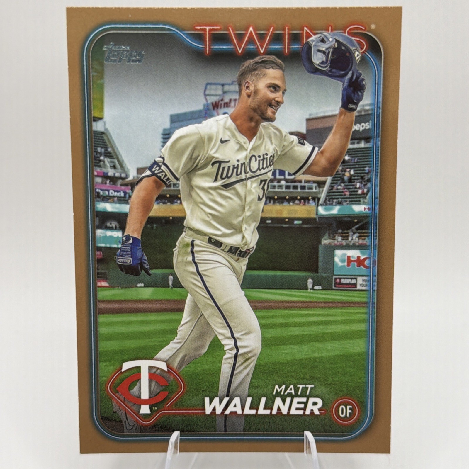 2024 Topps Series 1 Matt Wallner #91 Gold /2024 Minnesota Twins