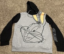 Six Flags Looney Tunes M Hoodie Bugs Bunnie Womens B23