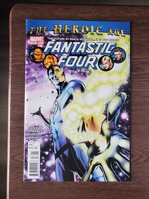 Fantastic Four #579 Marvel Comics 1st Appearance The Future Foundation 2010 