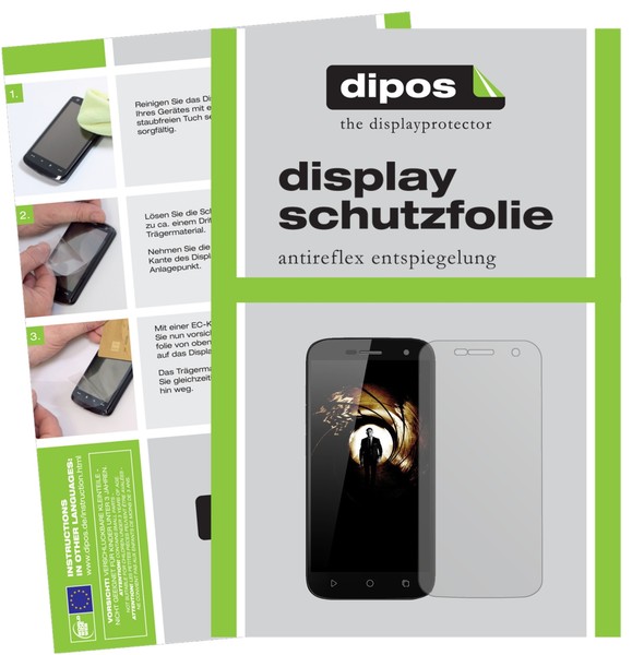 6X Schutzfolie FüR Ulefone U007 Pro Matt Displayschutzfolie Folie Display Schutz-image
