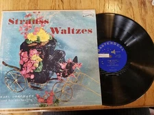 STRAUSS WALTZES vinyl LP record Karl Dorfmann & orchestra Masterseal MADE IN USA