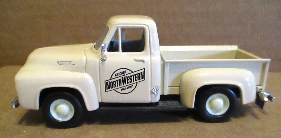Chicago North Western Railway K-Line Kruisers 1953 Ford F100 Truck 1:43 Toy RR - Image 3 of 4