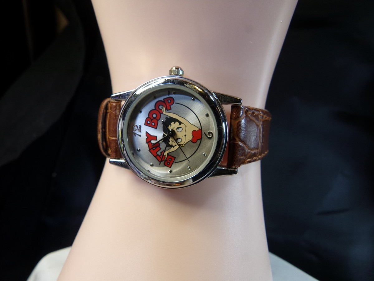 Lady's Betty Boop Wristwatch, Valdawn BB5135, Japan movement, new