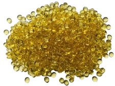 Raw Honey color Translucent Sealing Wax Beads (2 ounces)