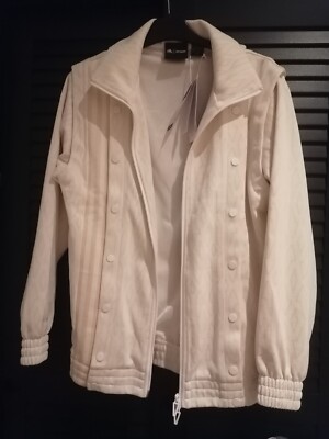   Selten ADIDAS IVP Ivy Park TR Jacket 2 in 1 Jacke unisex Beige Gr.38*NEU*
