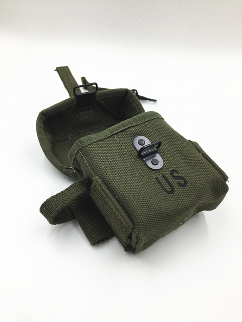 M1956 Short Pouch Retro WW2 U.S. Army Vietnam 20rd Bag Hard