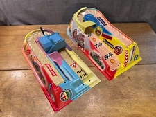 Vintage Technofix Track Game Near Mint Germany Tin Toy Mint Condition Very Rare