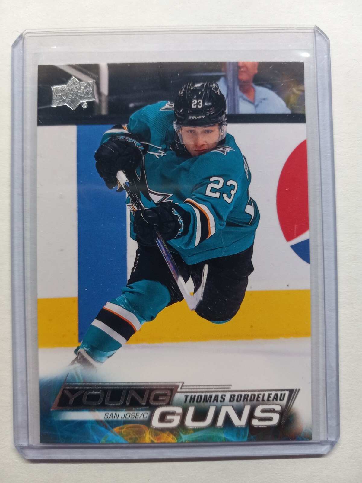 2022-23 Upper Deck Series 1 Young Guns #210 Thomas Bordeleau Rookie Card