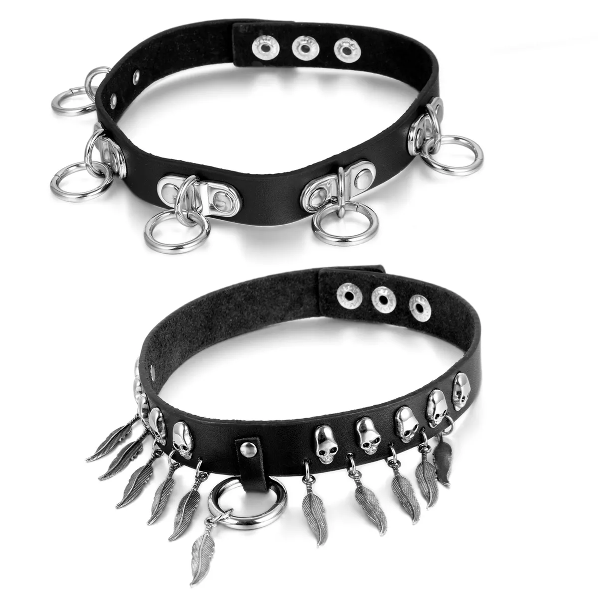 Skull choker on sale