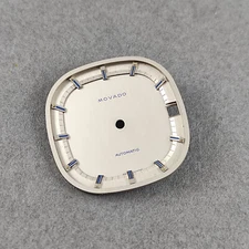 Movado automatic watch dial and inner bezel new old stock