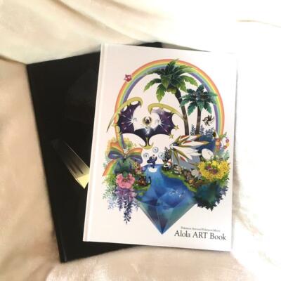Limited Reservation Bonus CD Pokemon Sun & Moon Alola Art Book Pokemon Center 