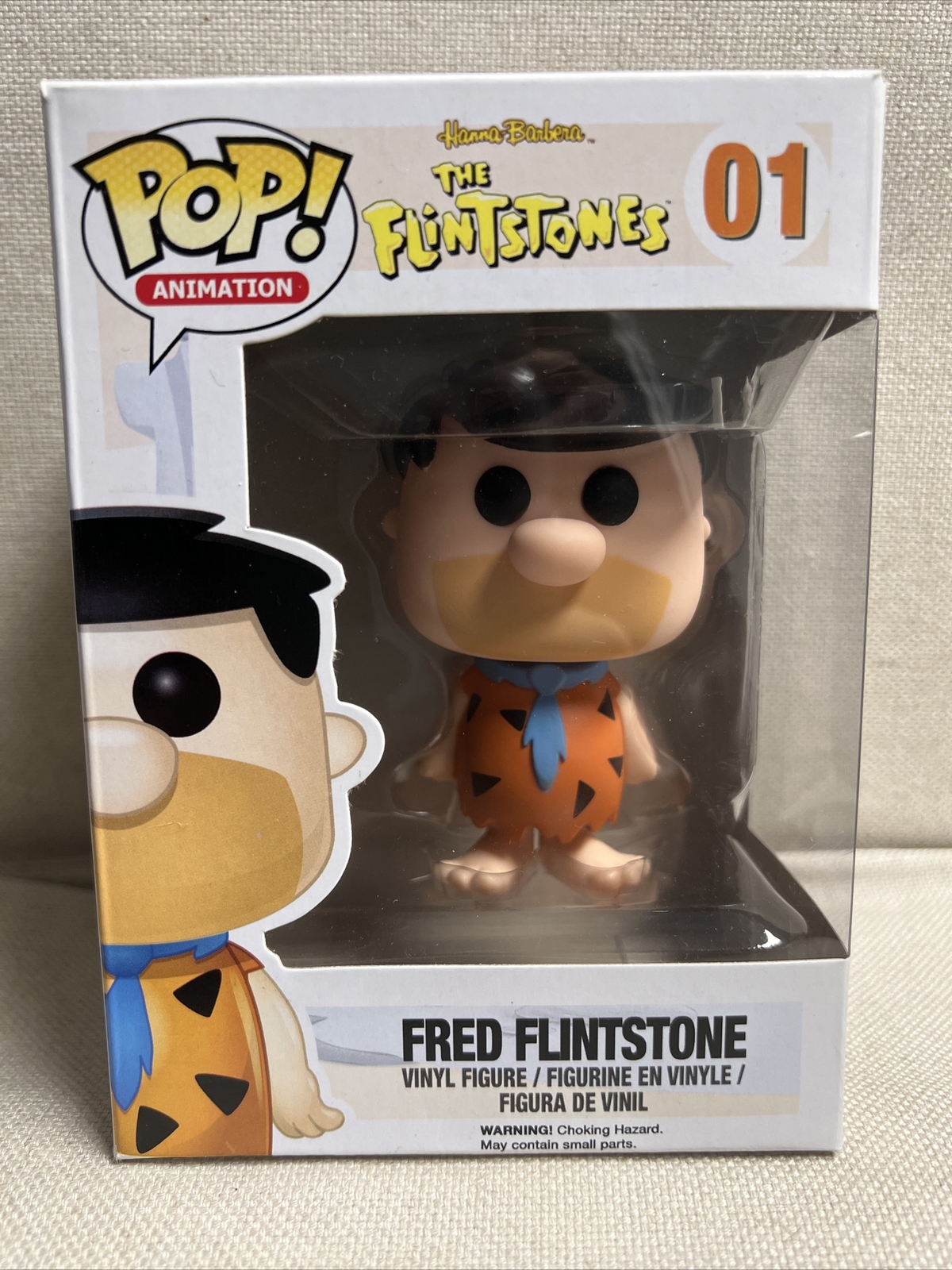 Funko Pop Animation The Flintstones Fred Flintstone 01 Vaulted Hanna Barbera New