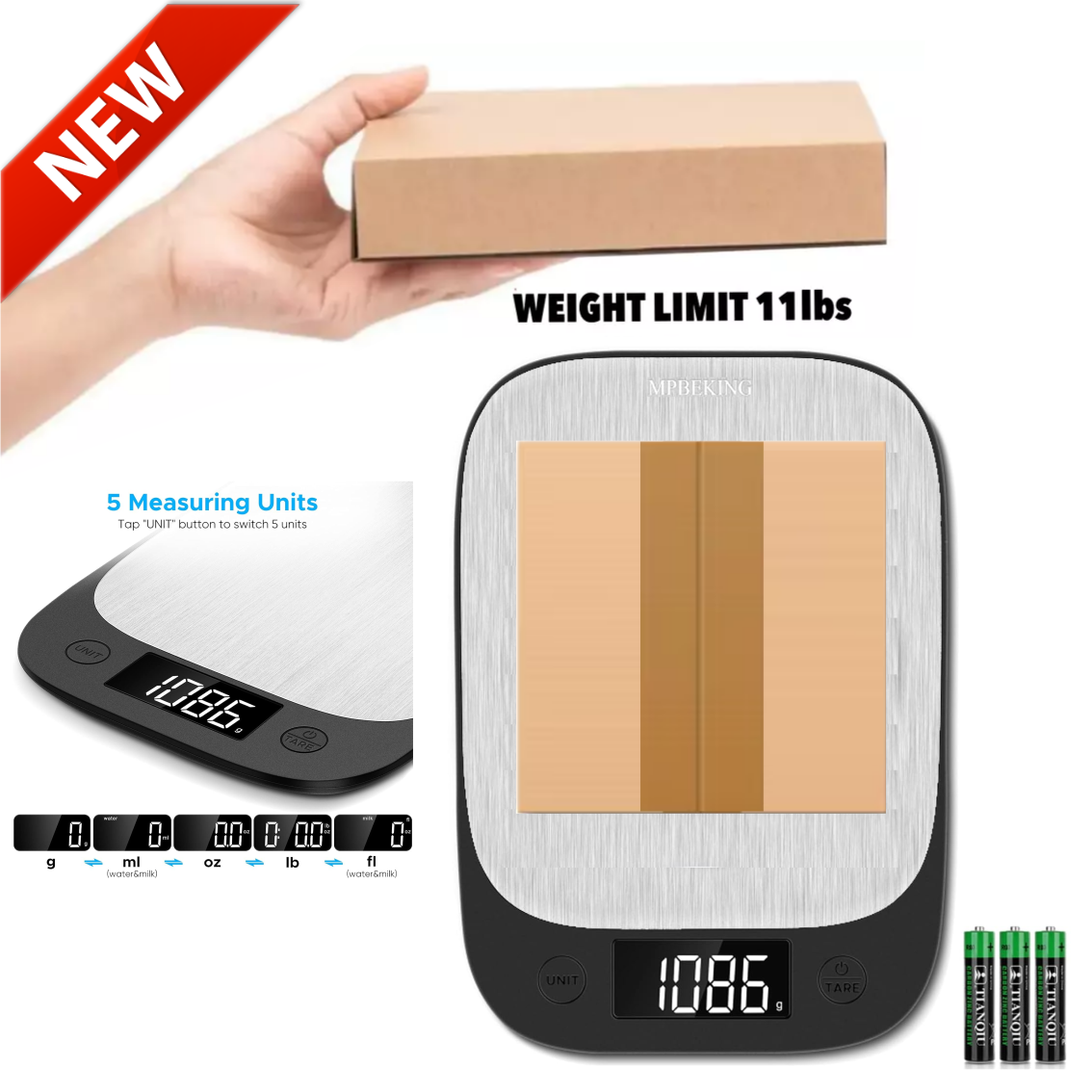 Digital Postal Precise Scale Electronic Postage Mail Letter Package Shipping New