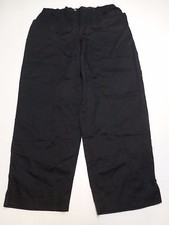 Blair Womens Size XL Elastic Waist Black Woven Pants New Without Tags