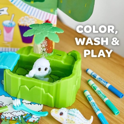 Crayola 74-7430-E-000 Washimals Peculiar Zoo Playset - Picture 6 of 11