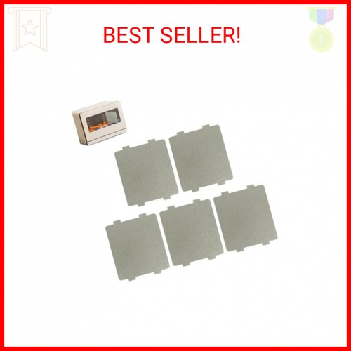 5 PCS Waveguide Cover, Universal Mica Sheet for Microwave Oven, Cut to Size, 108 - 第 1/2 張圖片