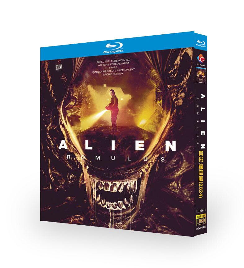 Alien: Romulus (2024) Film Horror Movie 1 Disc BD All Region New Sealed Boxed Alien: Romulus (2024) Film Horror Movie 1 Disc BD All Region New Sealed Boxed