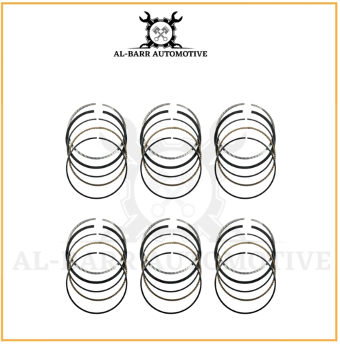 MERCEDES-BENZ OM642.820 642.860 642.867 642.990 642.899 PISTON RING SET X 6 CYL - Picture 1 of 1
