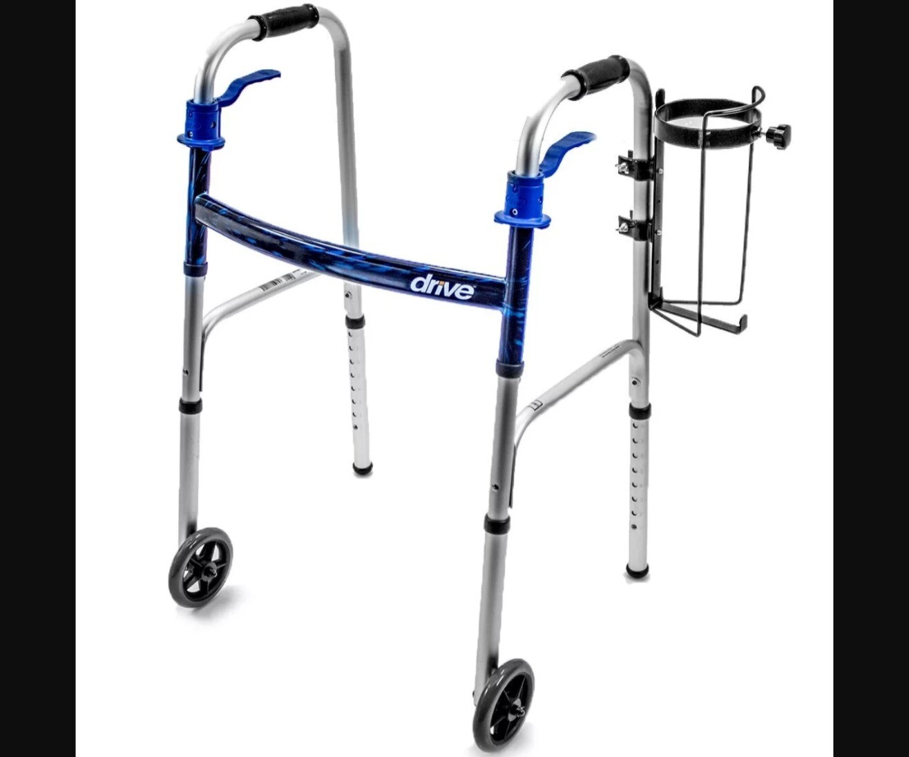 Oxygen Bottle/Tank Holder for Mobility Scooter Wheelchair Walker