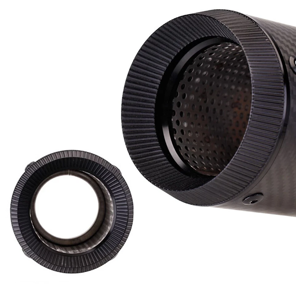 Tubo silenciador sistema escape completo carbono para Kawasaki Ninja 650 Z650 2012-2022 Foto 2 de 4