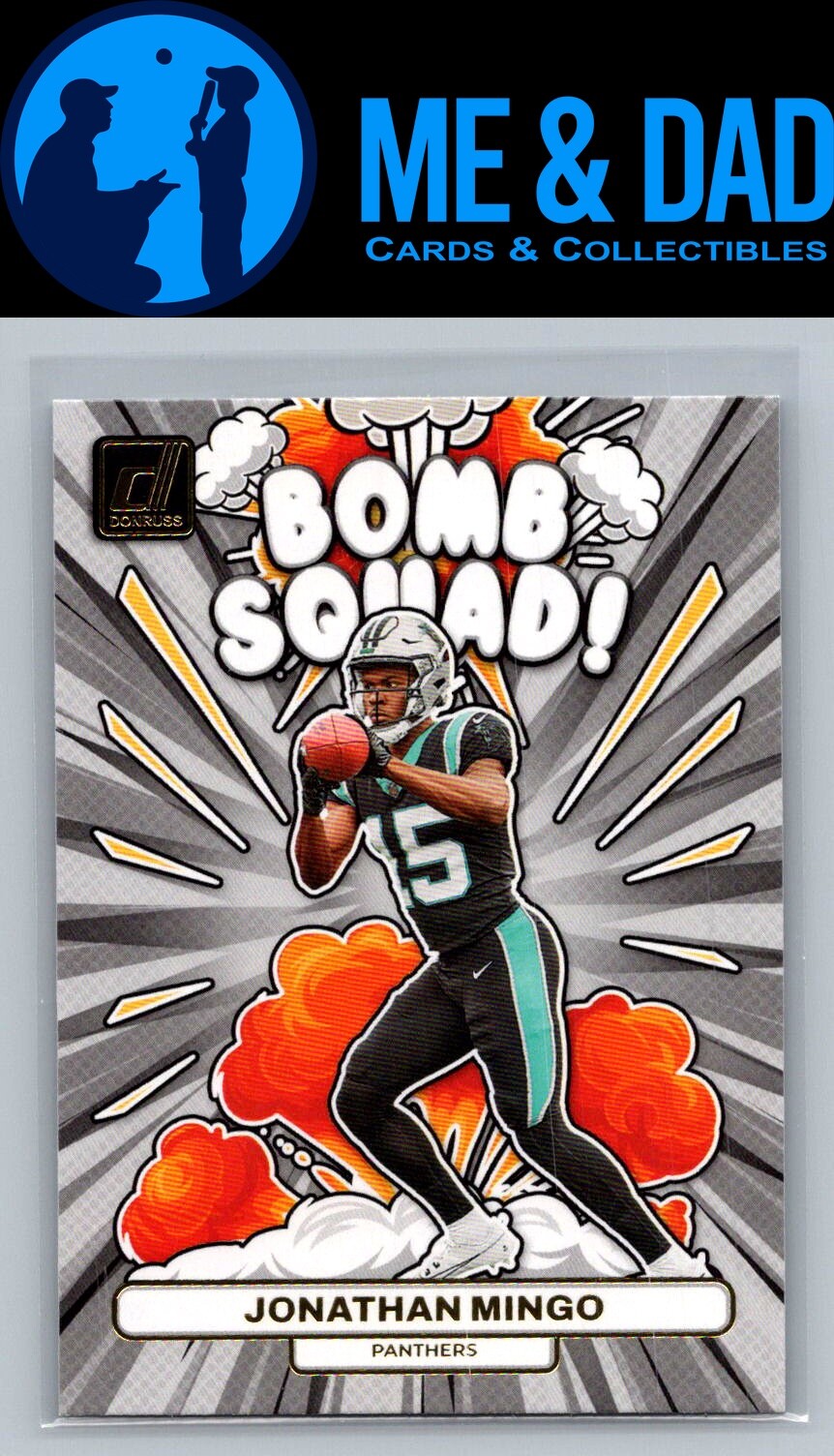 2023 Donruss #BS-14 Jonathan Mingo Bomb Squad