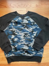 Gap Kids Boys Logo Sweatshirt GAP Black Size L Pullover