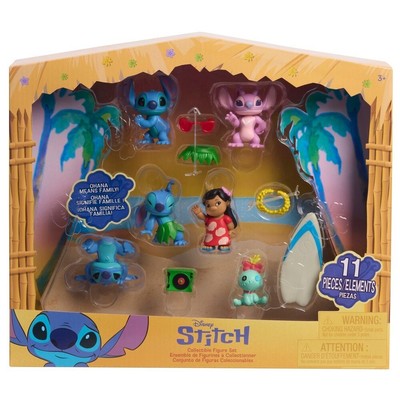 Lilo und Stitch Set Mini Sammelfiguren 11 Teile Geschenkideen für Kinder NEU
