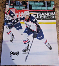 SAVIN VIRK SIGNED 8X10 MATTE PHOTO TRI CITY AMERICANS 2026 NHL DRAFT (B)