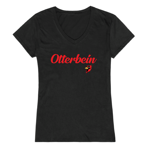 Otterbein Cardinals NCAA Script Tee Womens T-Shirt