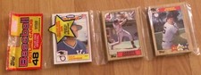 1987 Topps Baseball Card Rack Pack Wade Boggs Top Dwight Evans Back Red Sox