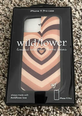 Wildflower Latte Love Brown Case iPhone 11 Pro W/Box!
