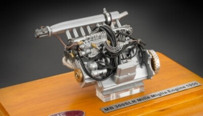 Mercedes 300 SLR - 1955 Motor in Vitrine - 1:18 CMC limited Edition