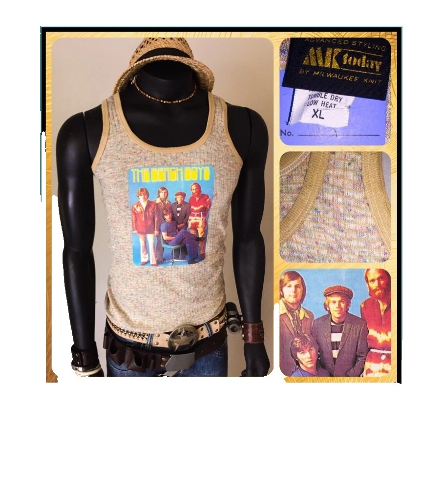 Acrylic Blend Original Vintage T-Shirts for Men