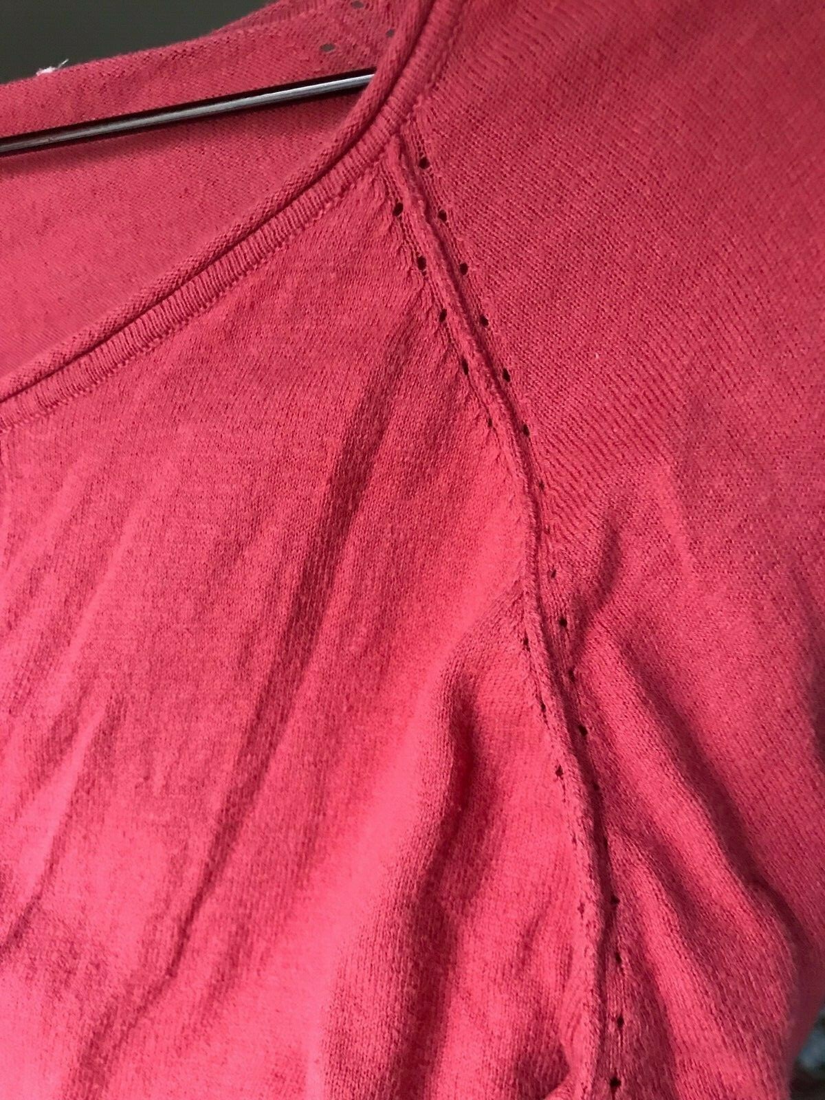 Mango Women's Coral Knit Cardigan Size M thumbnail 4