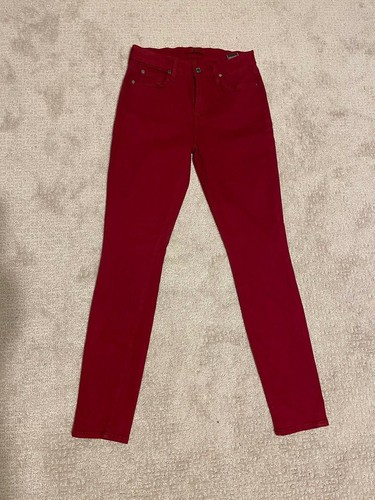 NWT 7 For All Mankind 26 Cranberry 