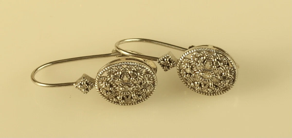 Thai fas 925 diamond best sale earrings