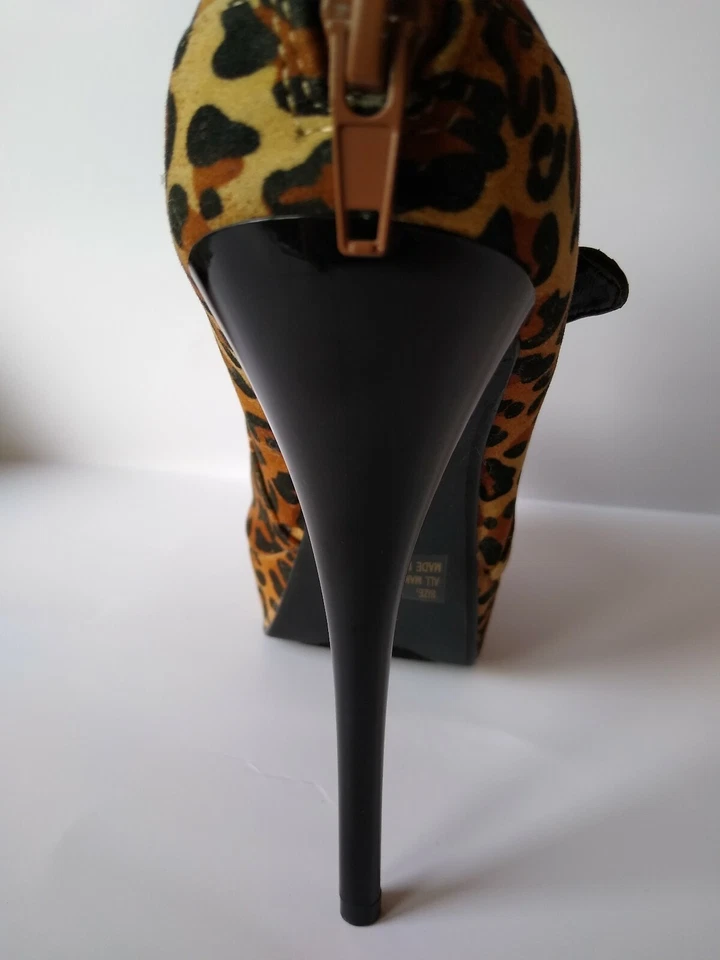 Botines de tacón alto Qupid para mujer talla 7 Foto 2 de 4