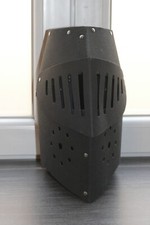 Ritter Helm VAH Spielzeugmanufaktur Schwarz genietet R&uuml;stung Kinder
