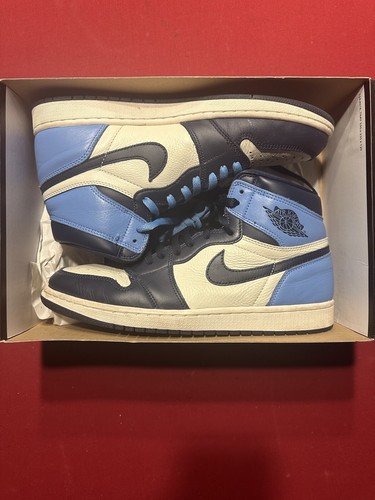 Size 11.5 - Jordan 1 Retro OG High Obsidian UNC 2019 - Picture 4 of 9