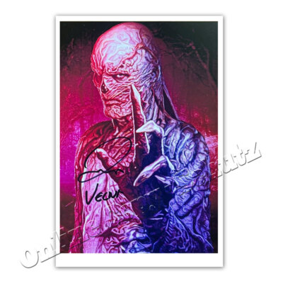 Stranger Things - JAMIE CAMPBELL BOWER  -  Autogrammfoto  / Autograph 