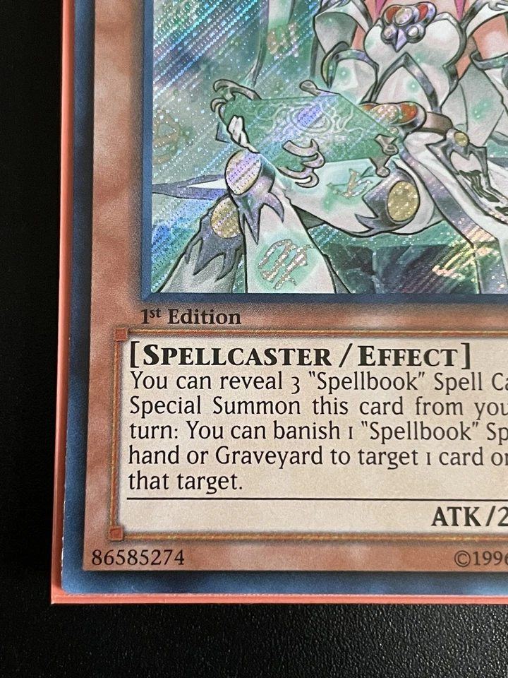 Yugioh High Priestess of Prophecy REDU-EN020 Secret Rare 1st Ed NM - Image 2 of 4