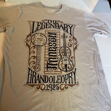 Red Charter Grand Ole Opry T-shirt 2XL Made In The USA